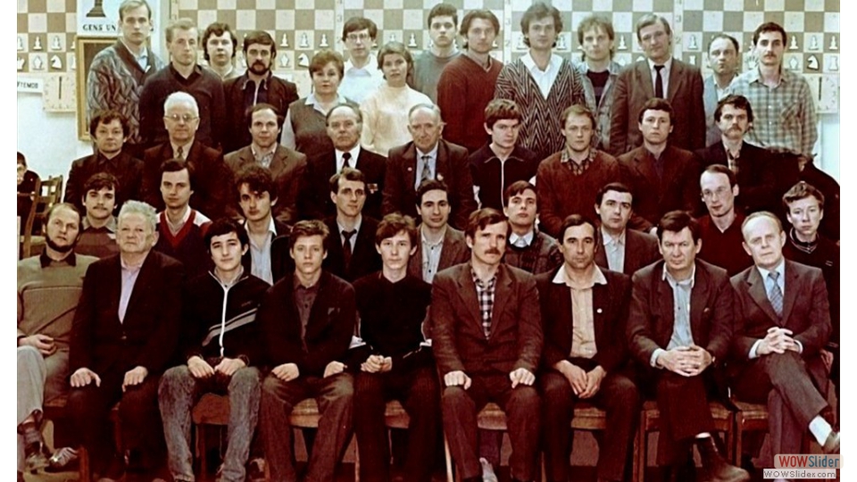 Russia Championship Semi-Final, Voronezh, Russia 1989. Twelve guys from this tournament became GMs. One guy, the youngest (Vladimir Kramnik), became World Champion. And one guy now has fun playing chess at the Rochester Chess Center.